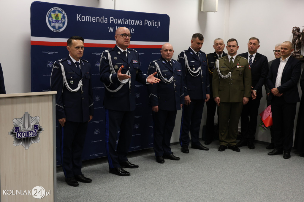 Nowy komendant policji w Kolnie