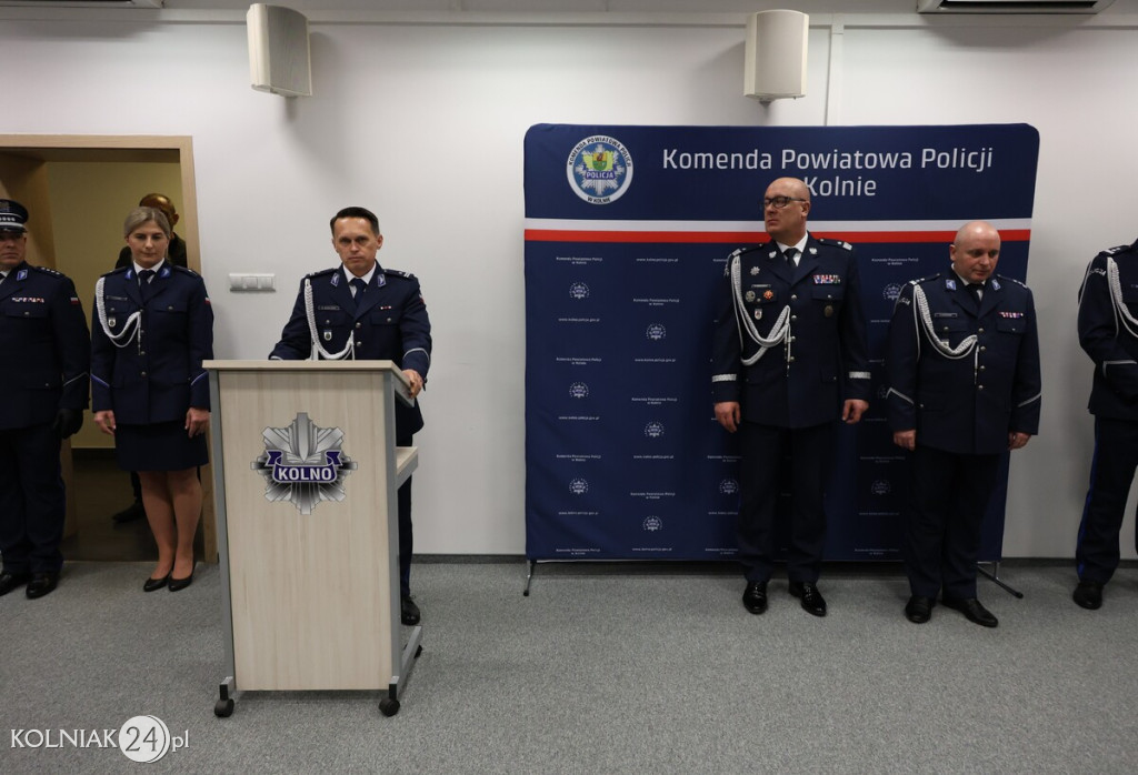Nowy komendant policji w Kolnie