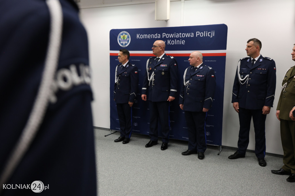 Nowy komendant policji w Kolnie