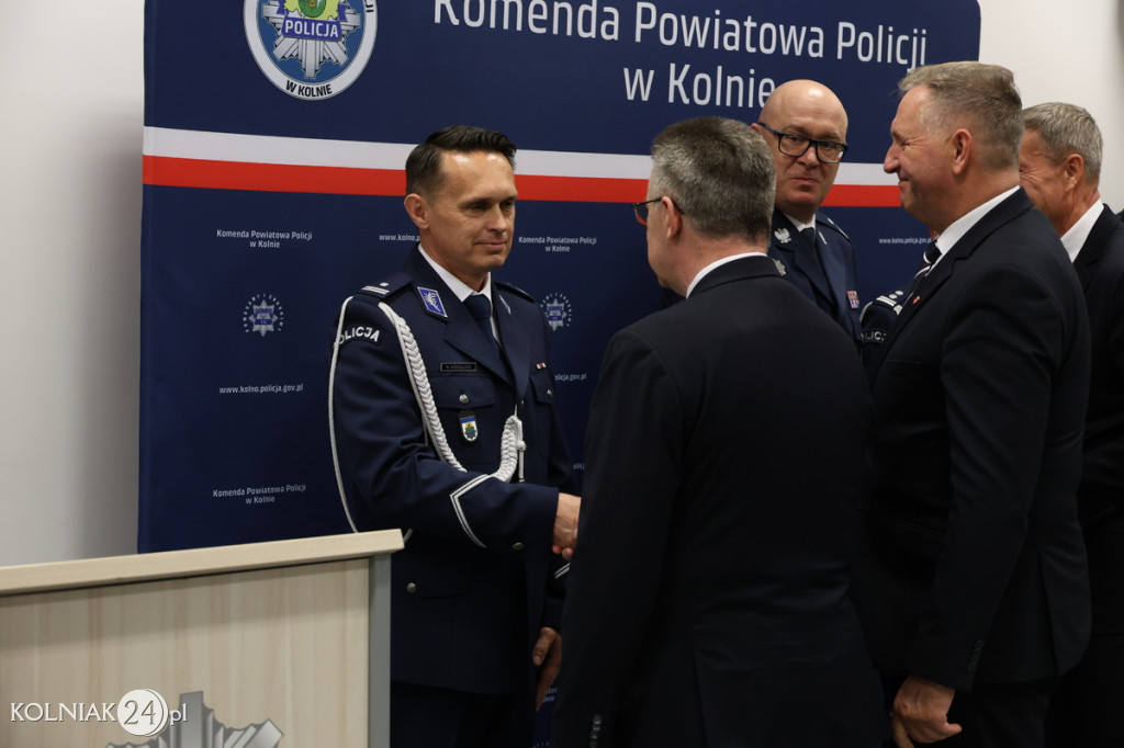 Nowy komendant policji w Kolnie