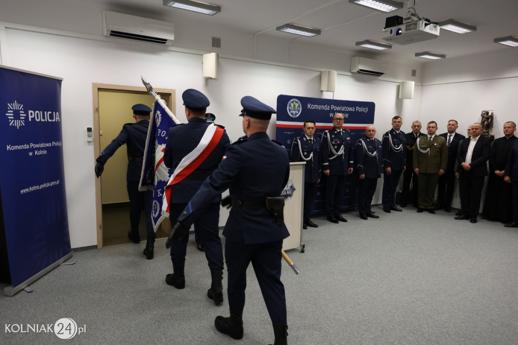 Nowy komendant policji w Kolnie