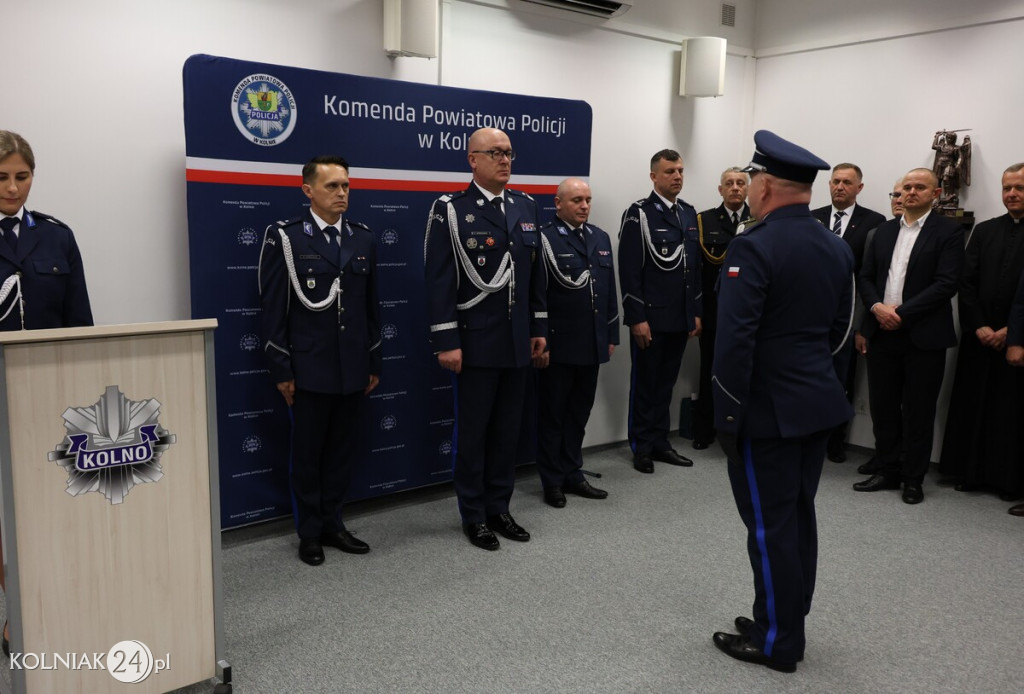 Nowy komendant policji w Kolnie
