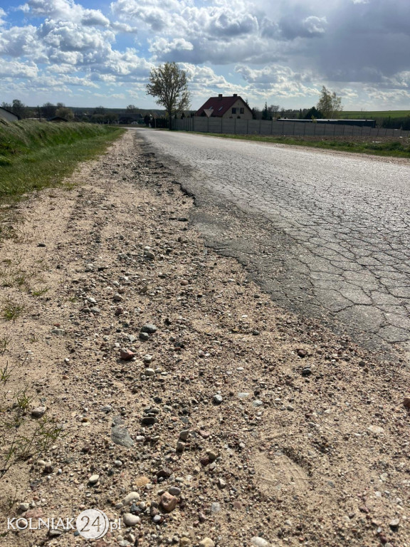 Droga powiatowa Mały Płock - Chludnie