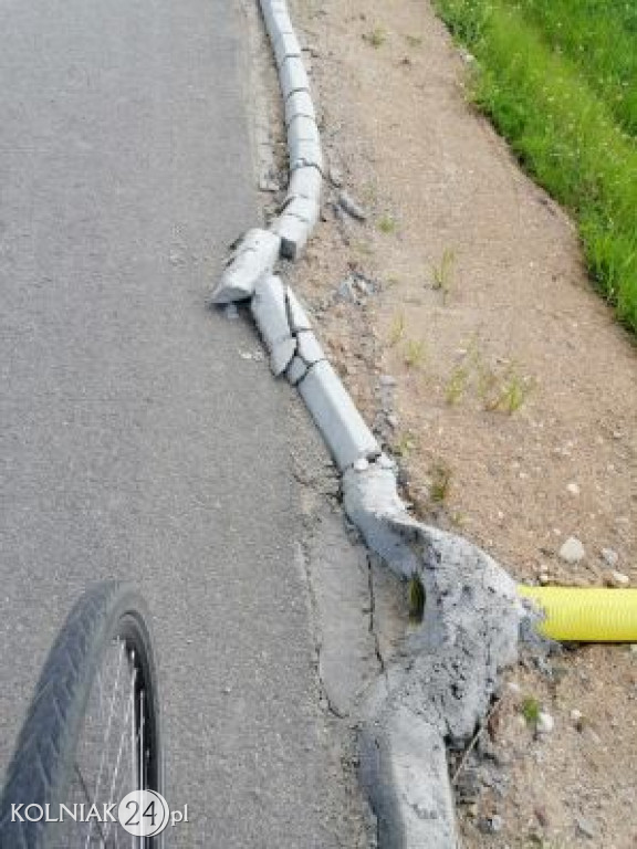 Zabezpieczenia na obwodnicy Kolna