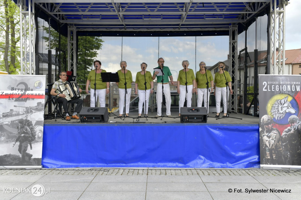 Piknik wojskowy w obiektywie S. Nicewicza