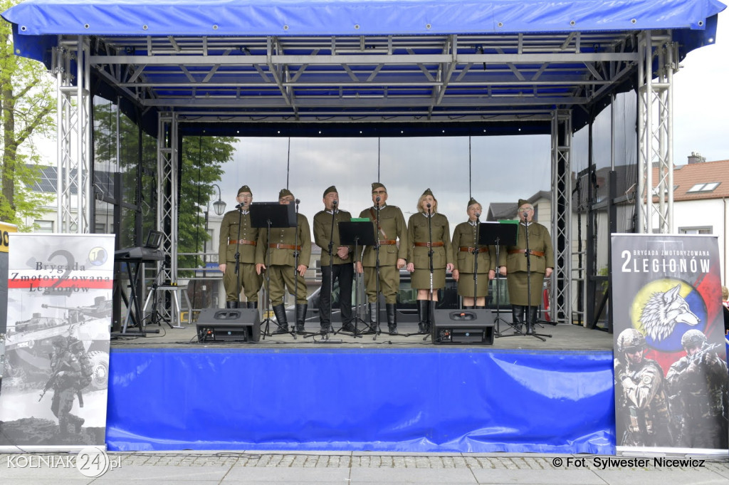 Piknik wojskowy w obiektywie S. Nicewicza