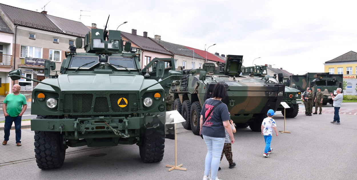 Impreza wojskowa w obiektywie A. Konopki