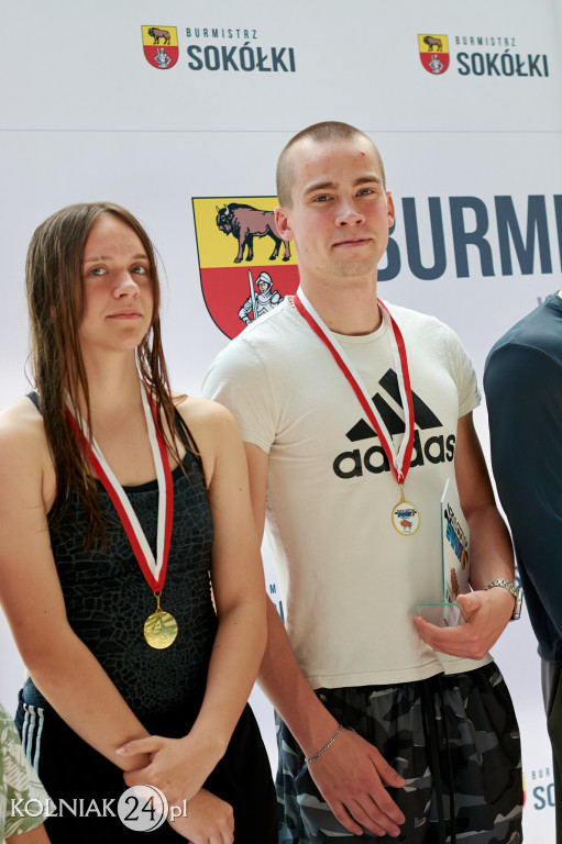 Zawody pływackie w Sokółce
