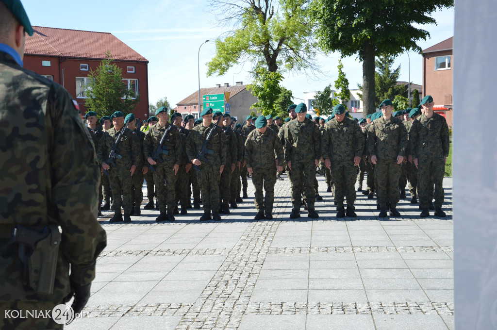 Przysięga wojskowa w Kolnie