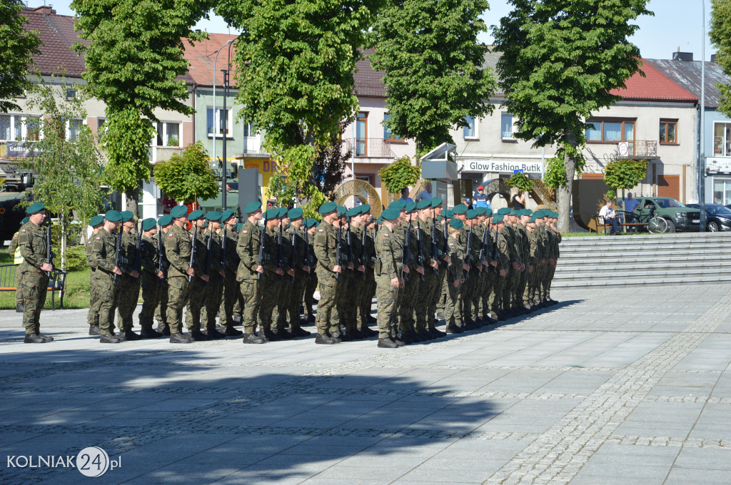 Przysięga wojskowa w Kolnie