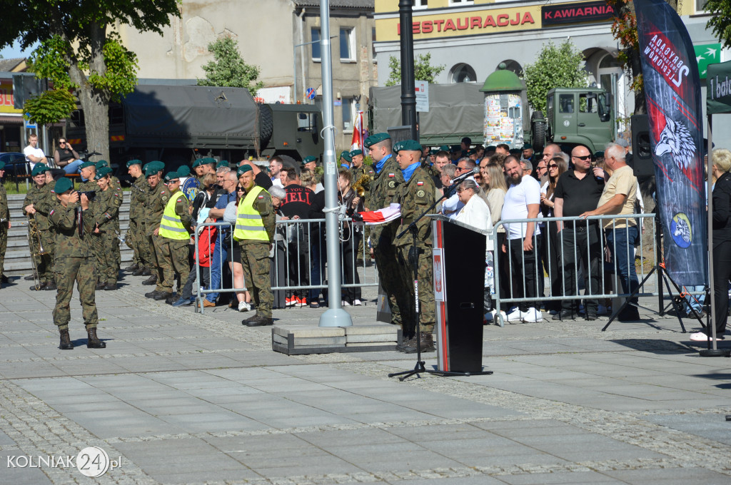 Przysięga wojskowa w Kolnie