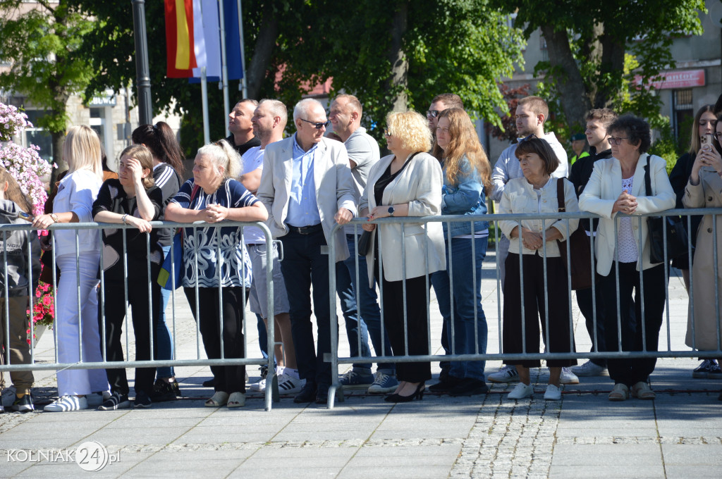 Przysięga wojskowa w Kolnie