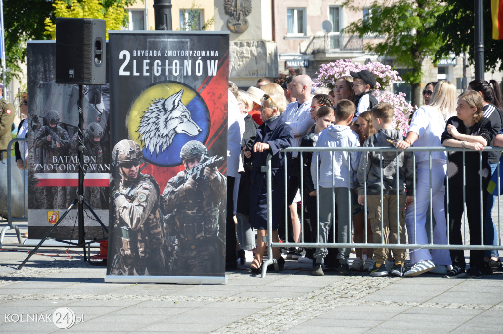 Przysięga wojskowa w Kolnie