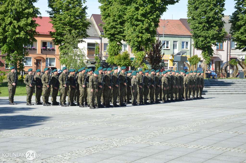Przysięga wojskowa w Kolnie