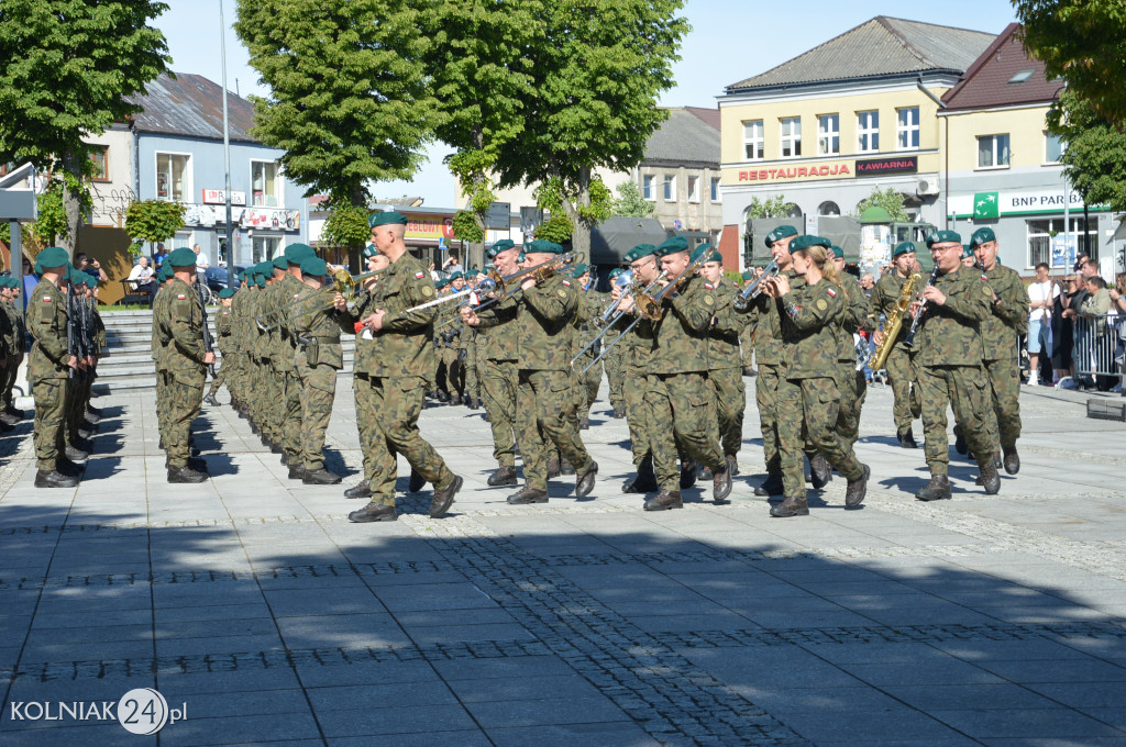 Przysięga wojskowa w Kolnie