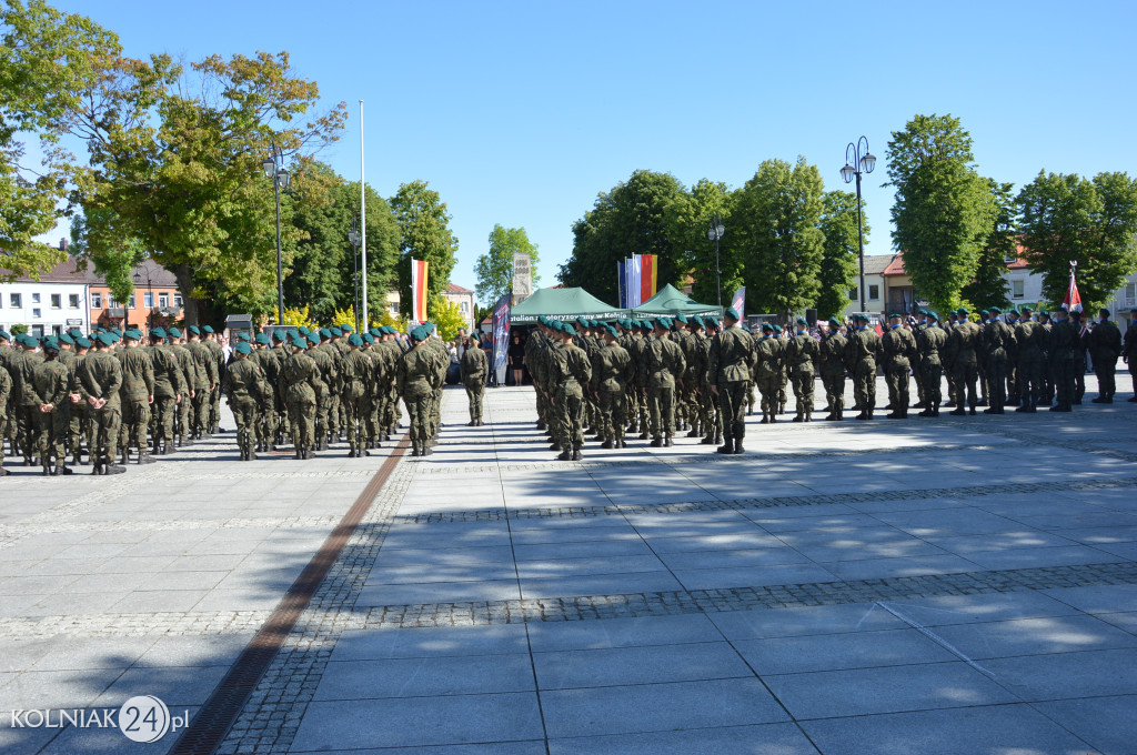 Przysięga wojskowa w Kolnie