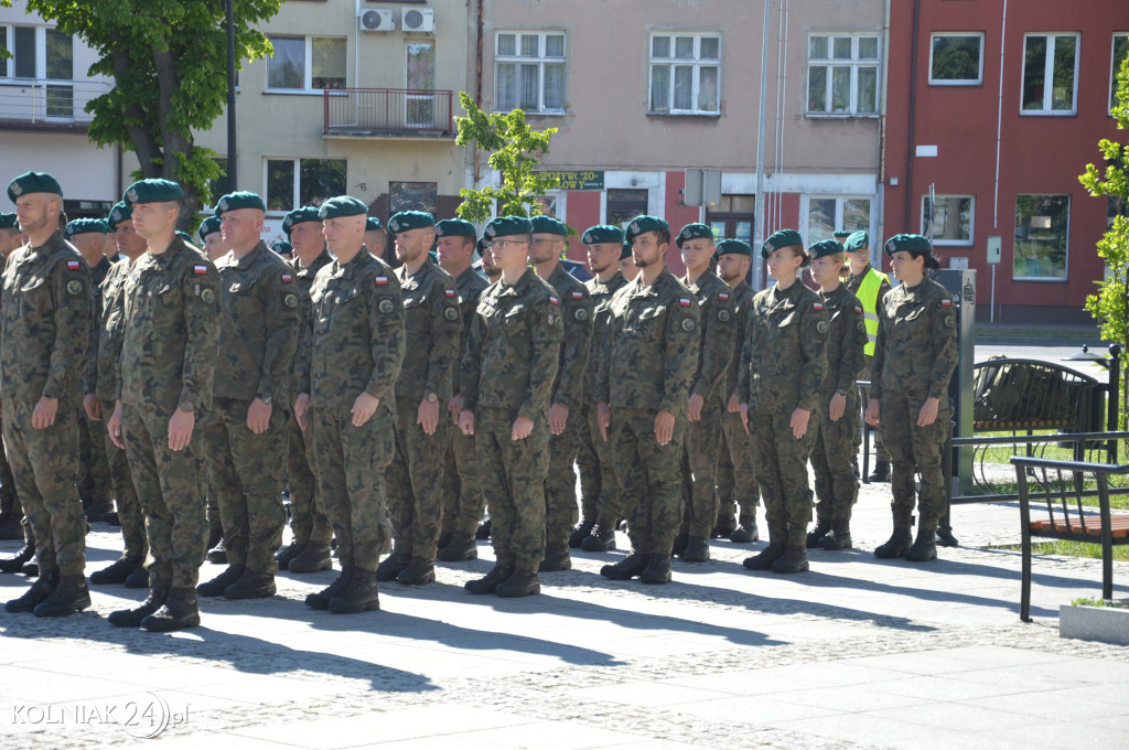 Przysięga wojskowa w Kolnie