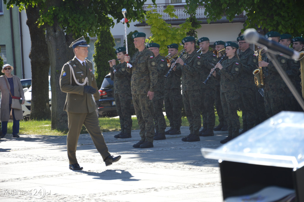 Przysięga wojskowa w Kolnie