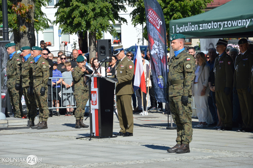 Przysięga wojskowa w Kolnie