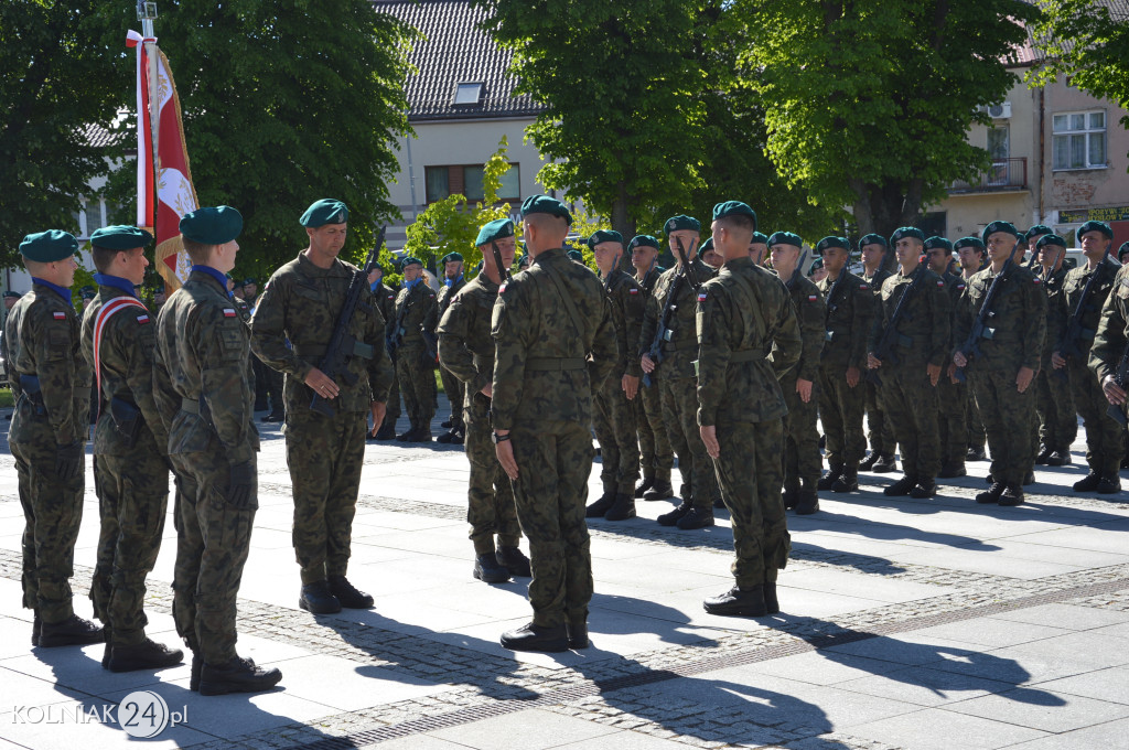 Przysięga wojskowa w Kolnie
