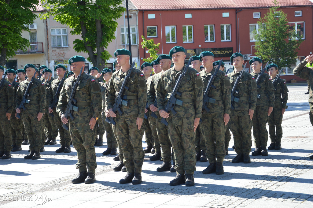 Przysięga wojskowa w Kolnie