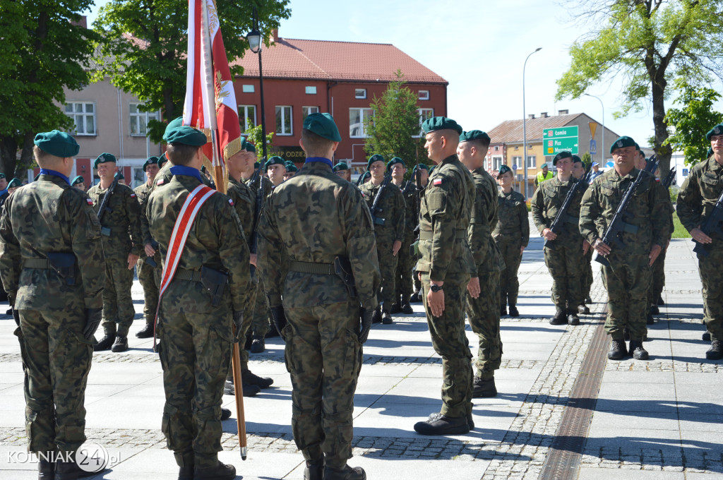 Przysięga wojskowa w Kolnie