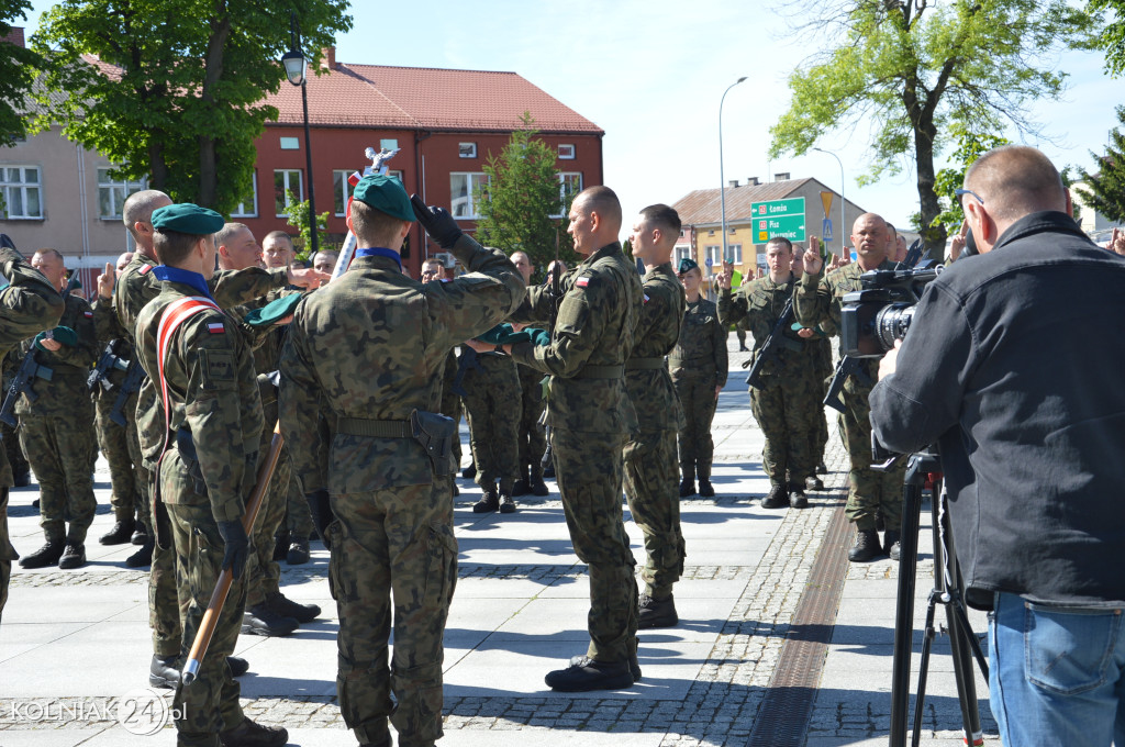 Przysięga wojskowa w Kolnie