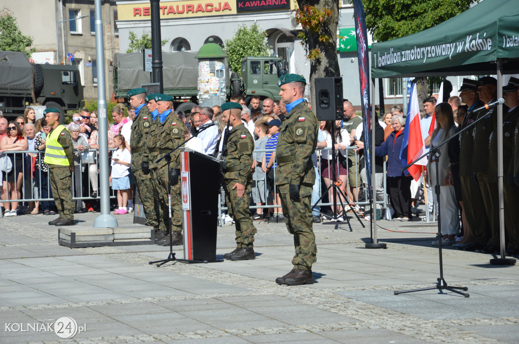 Przysięga wojskowa w Kolnie