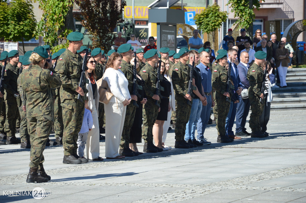 Przysięga wojskowa w Kolnie