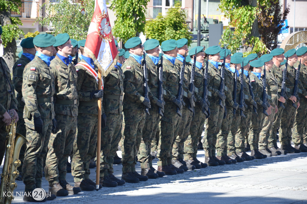 Przysięga wojskowa w Kolnie