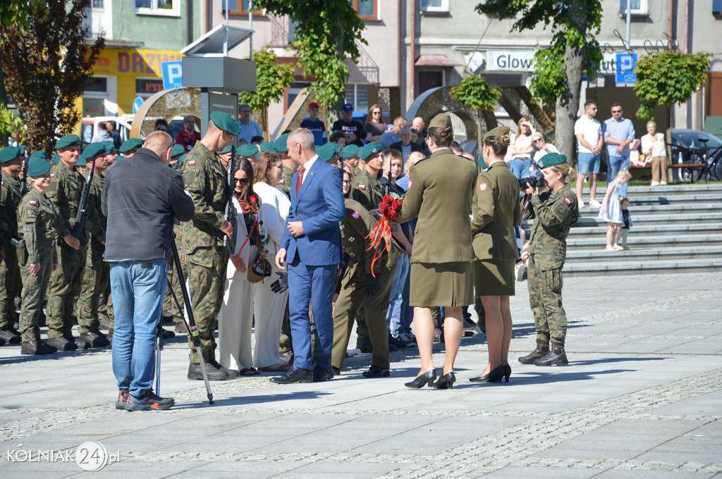 Przysięga wojskowa w Kolnie
