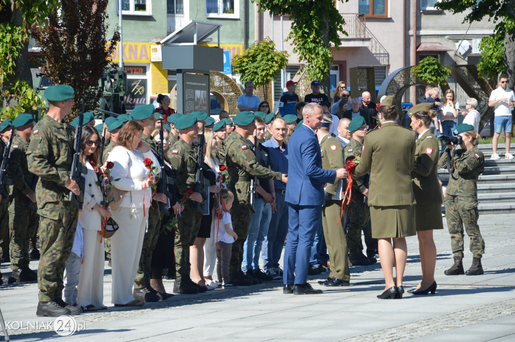 Przysięga wojskowa w Kolnie
