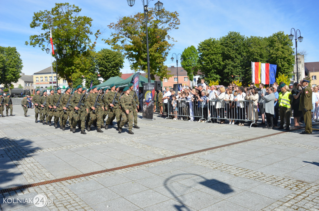 Przysięga wojskowa w Kolnie