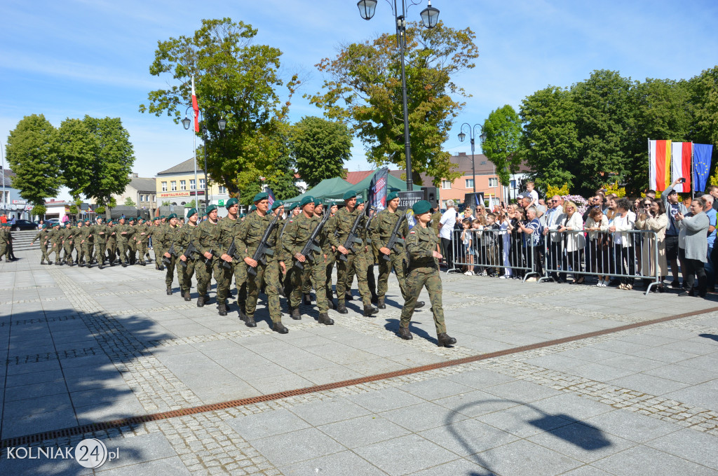 Przysięga wojskowa w Kolnie