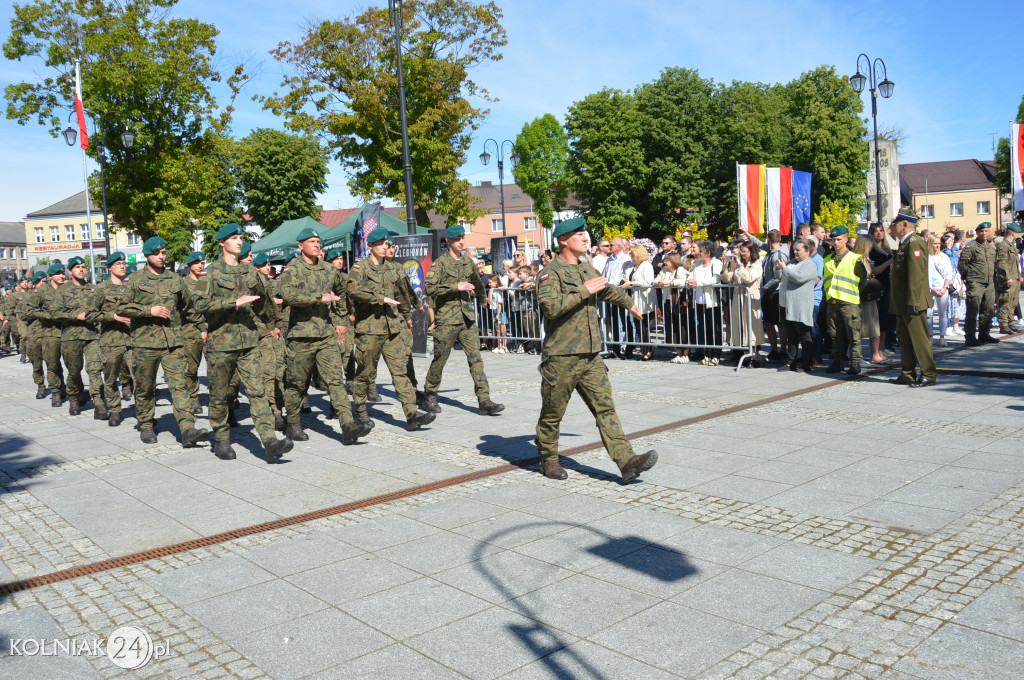 Przysięga wojskowa w Kolnie