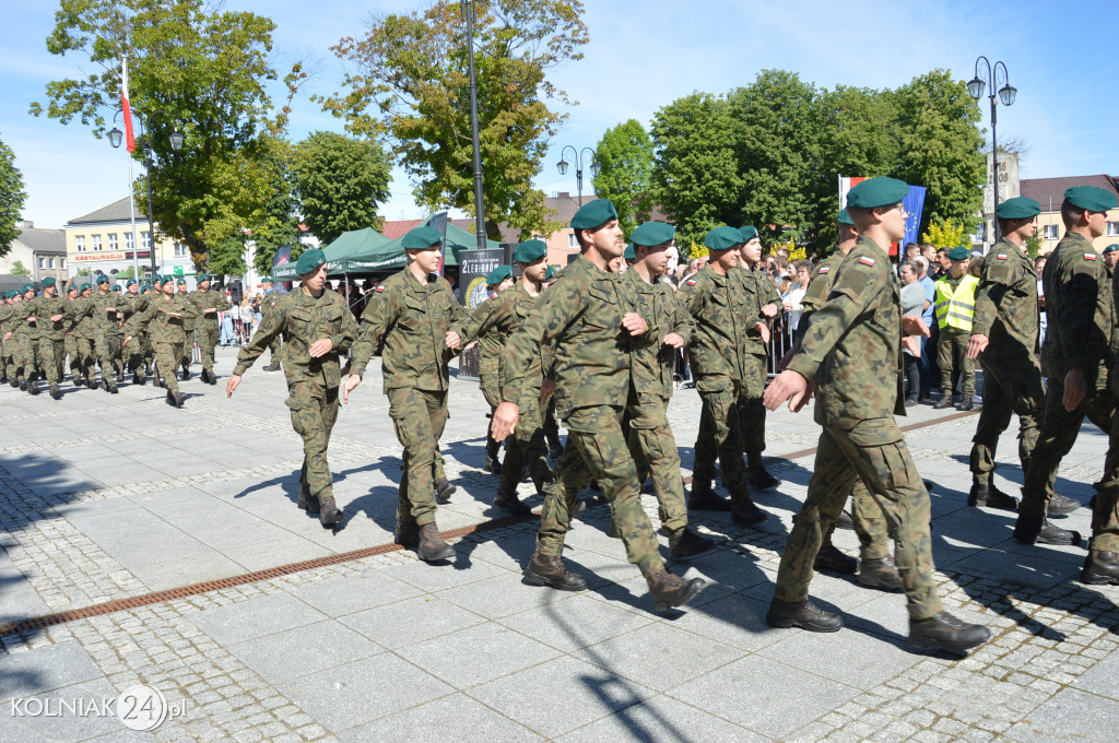 Przysięga wojskowa w Kolnie