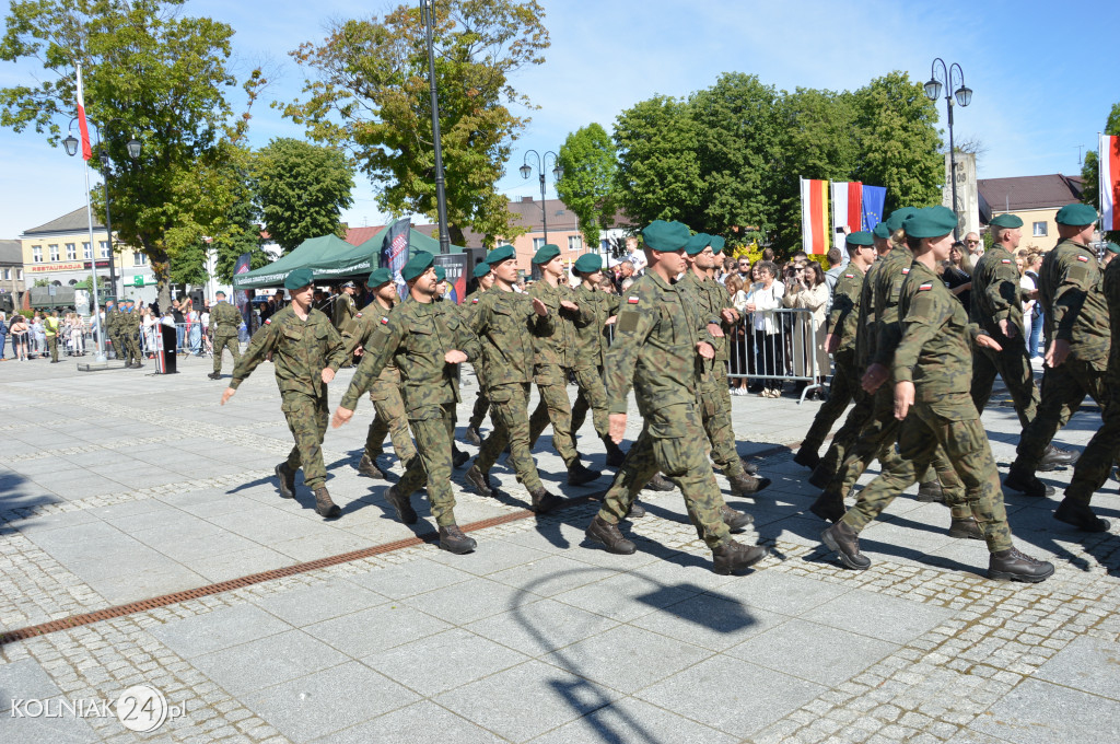 Przysięga wojskowa w Kolnie