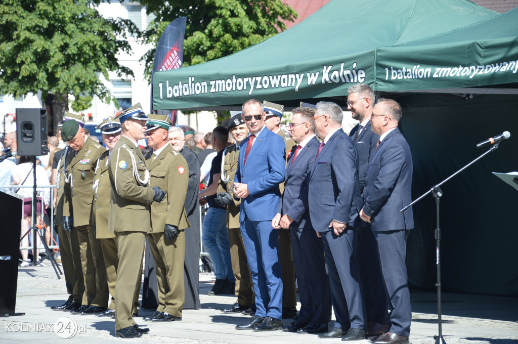 Przysięga wojskowa w Kolnie
