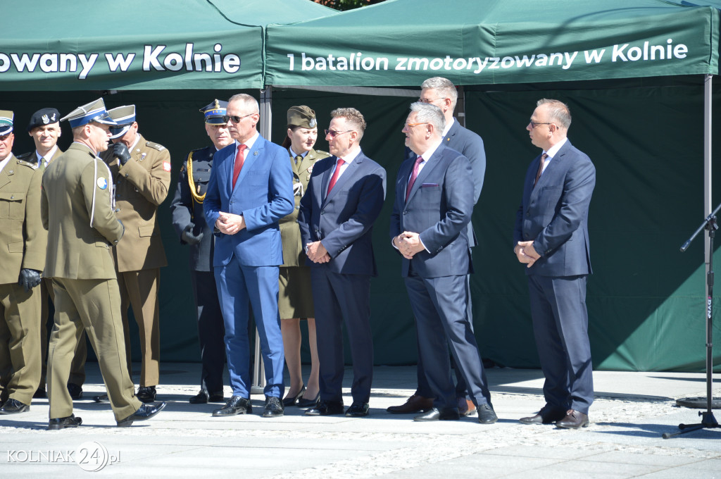 Przysięga wojskowa w Kolnie