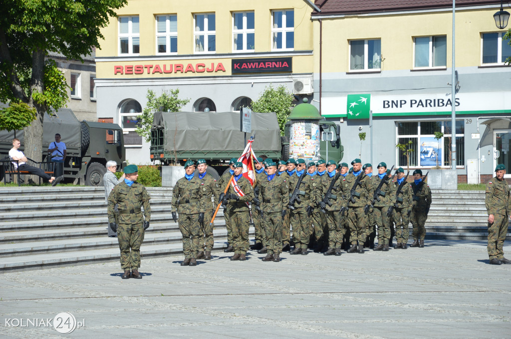 Przysięga wojskowa w Kolnie