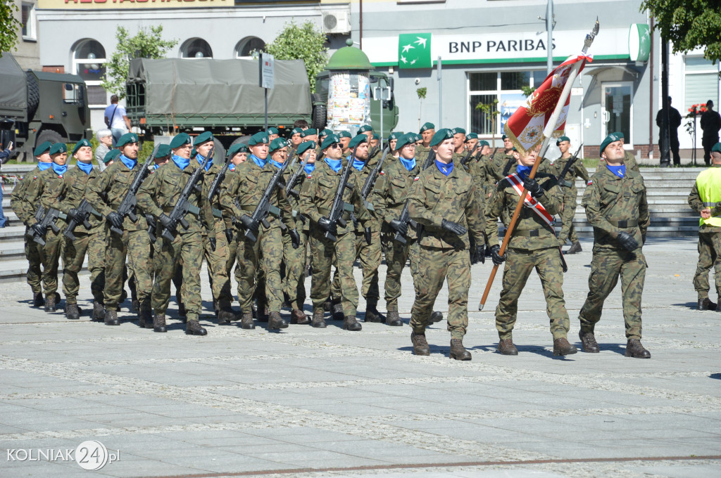 Przysięga wojskowa w Kolnie