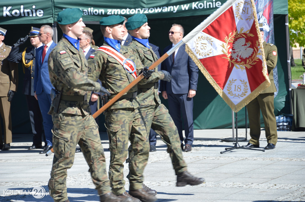 Przysięga wojskowa w Kolnie