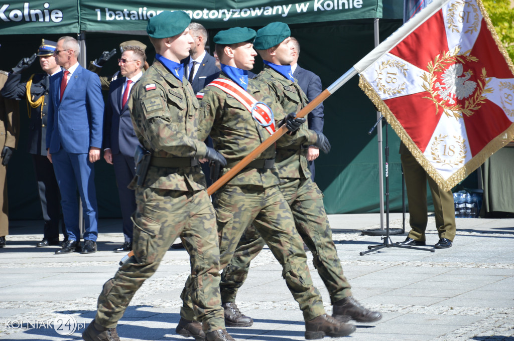 Przysięga wojskowa w Kolnie