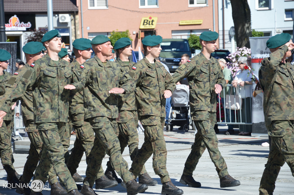 Przysięga wojskowa w Kolnie