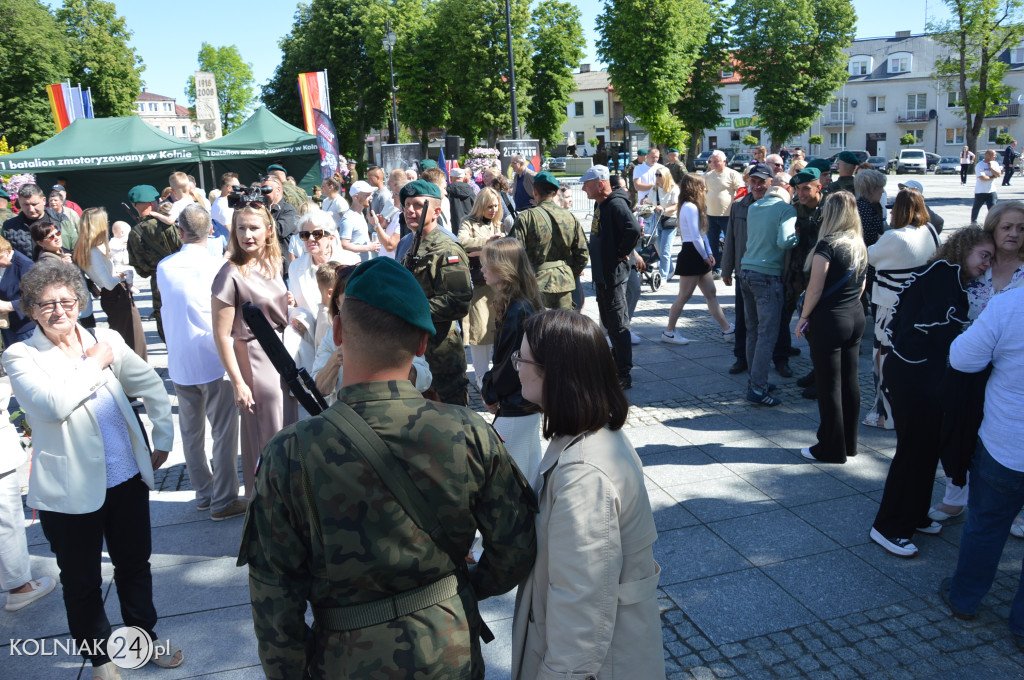 Przysięga wojskowa w Kolnie