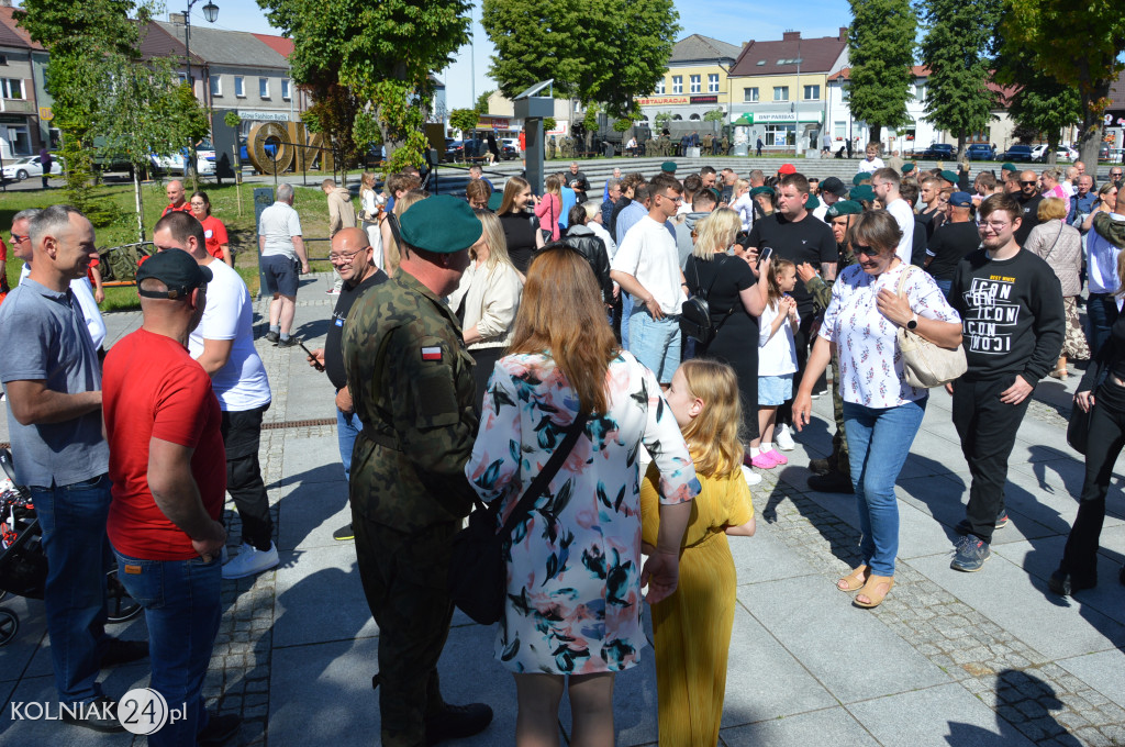 Przysięga wojskowa w Kolnie