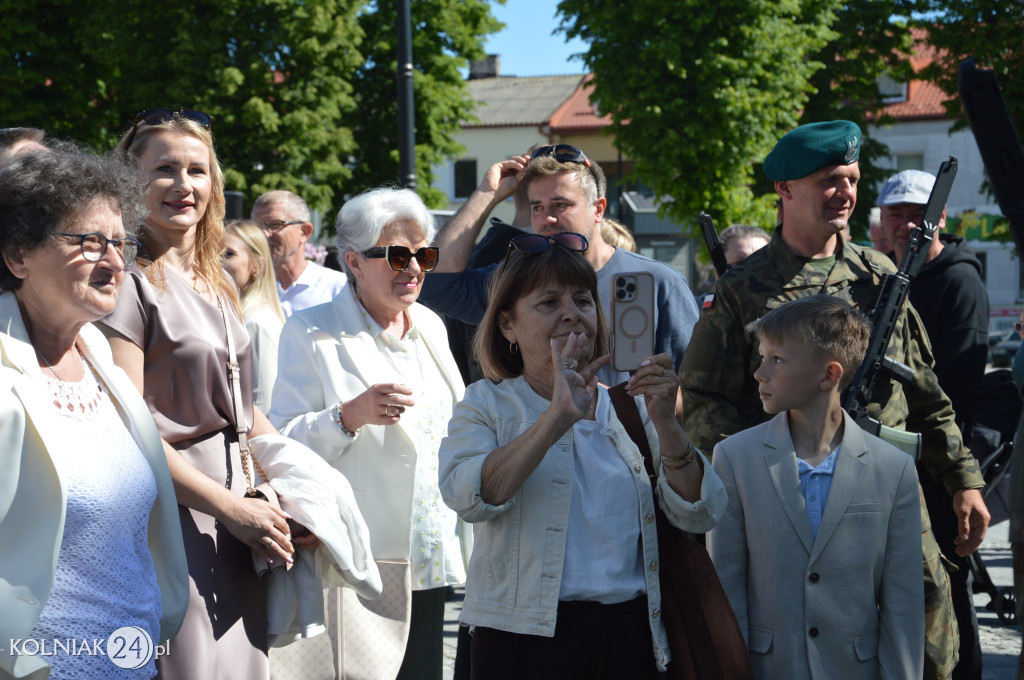 Przysięga wojskowa w Kolnie