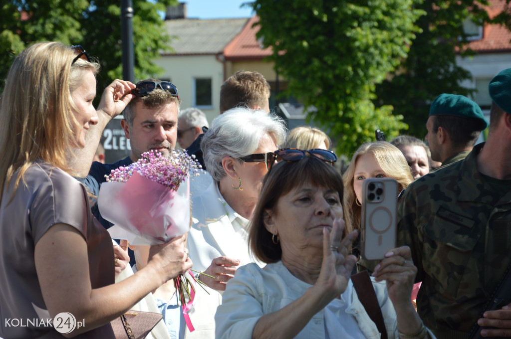Przysięga wojskowa w Kolnie