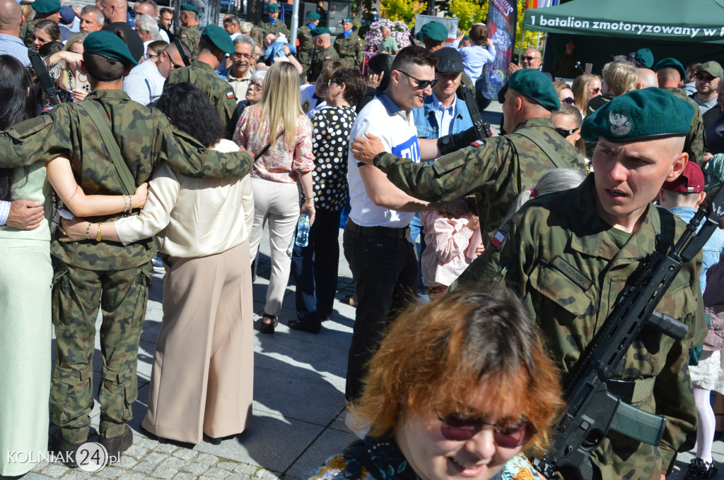 Przysięga wojskowa w Kolnie