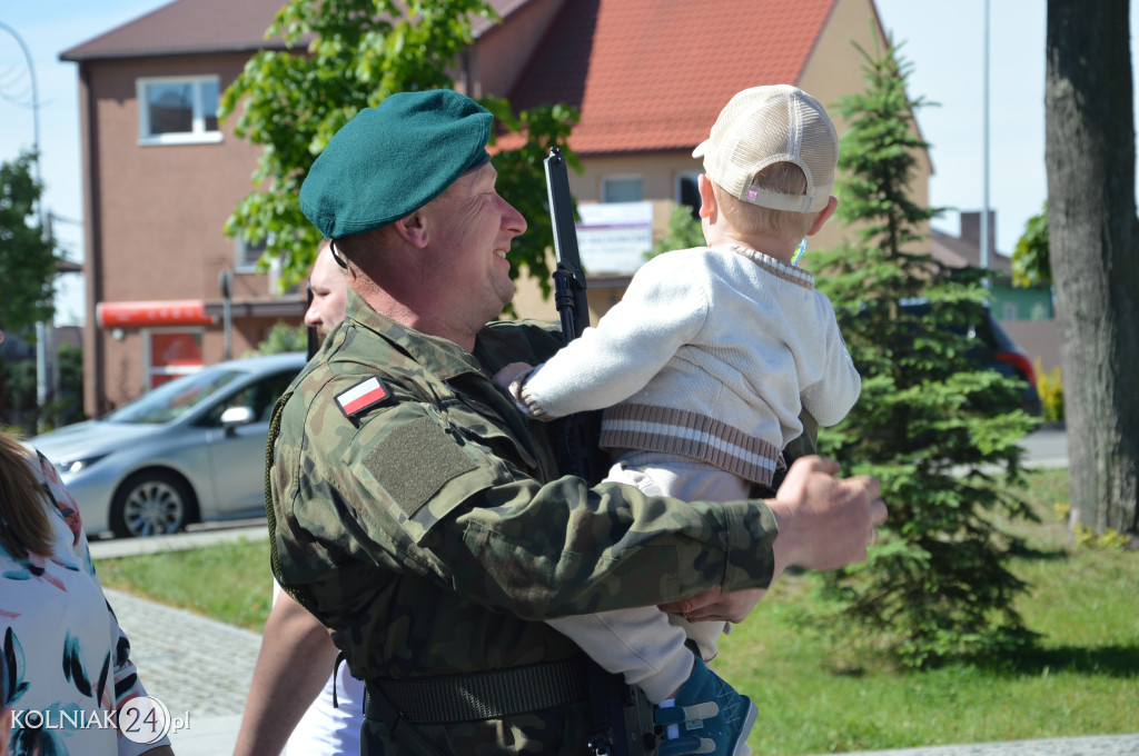 Przysięga wojskowa w Kolnie